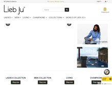 Tablet Screenshot of liebju.com